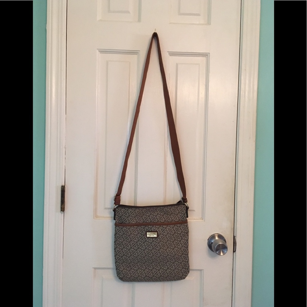 Tommy Hilfiger Monogram Messenger Crossbody